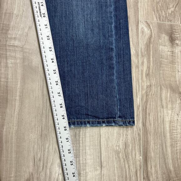 Jordan Craig Men's Slim Tapered Blue Jeans Size W34 L30 - Picture 5 of 10